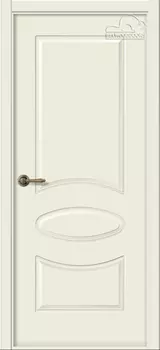 Межкомнатная дверь Элина Распашная Эмаль жемчуг 2,0х0,9