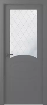 Межкомнатная дверь Элина Распашная Эмаль жемчуг 2,0х0,8