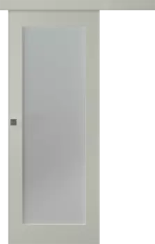 Межкомнатная дверь Кремона 1 Купе Эмаль белый 2,0х0,9