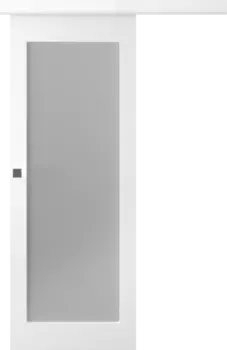 Межкомнатная дверь Кремона 1 Купе Эмаль белый 2,0х0,9