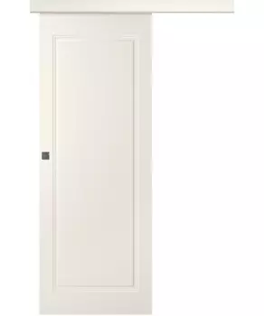 Межкомнатная дверь Кремона 1 Купе Эмаль белый 2,0х0,8