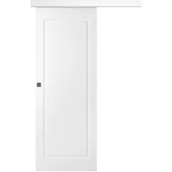 Межкомнатная дверь Кремона 1 Купе Эмаль белый 2,0х0,8