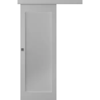 Межкомнатная дверь Кремона 1 Купе Эмаль белый 2,0х0,9