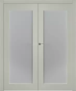 Межкомнатная дверь Кремона 1 Распашная двойная Эмаль шёлк 2,0х0,8