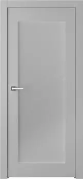 Межкомнатная дверь Кремона 1 Распашная Эмаль светло - серый 2,0х0,9