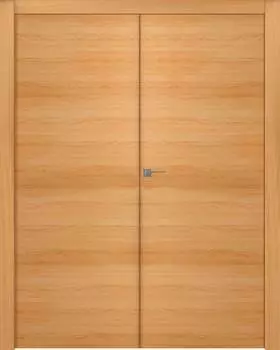 Межкомнатная дверь Лайнвуд 2 Двойная Дуб натуральный 2,0х0,6