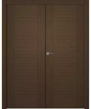 Межкомнатная дверь Лайнвуд Люкс Двойная Венге 2,0х0,4