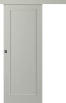 Межкомнатная дверь Ламира 1 Купе Эмаль белый 2,0х0,9