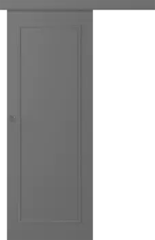 Межкомнатная дверь Ламира 1 Купе Эмаль белый 2,0х0,9