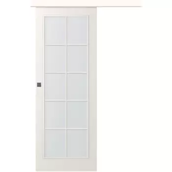 Межкомнатная дверь Ламира 1 Купе Эмаль белый 2,0х0,6
