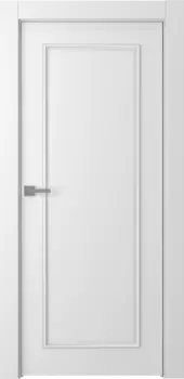 Межкомнатная дверь Ламира 1 Распашная Эмаль светло - серый 2,0х0,9