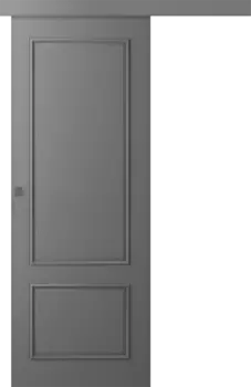 Межкомнатная дверь Ламира 2 Купе Эмаль белый 2,0х0,8