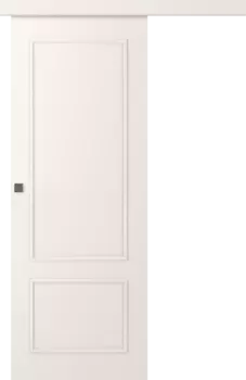 Межкомнатная дверь Ламира 2 Купе Эмаль белый 2,0х0,8
