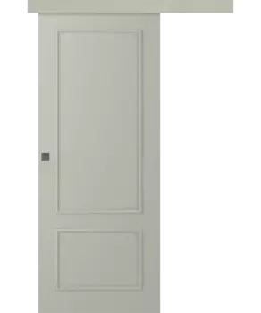 Межкомнатная дверь Ламира 2 Купе Эмаль белый 2,0х0,8