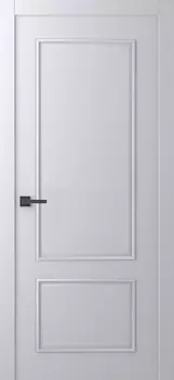 Межкомнатная дверь Ламира 2 Распашная Эмаль светло - серый 2,0х0,8