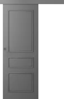 Межкомнатная дверь Ламира 3 Купе Эмаль белый 2,0х0,8