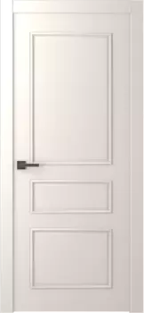 Межкомнатная дверь Ламира 3 Распашная Эмаль светло - серый 2,0х0,9