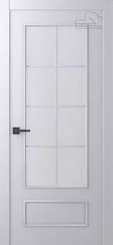 Межкомнатная дверь Ламира 5 Распашная Эмаль белый 2,0х0,6