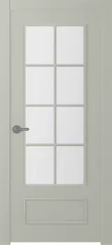 Межкомнатная дверь Ламира 5 Распашная Эмаль белый 2,0х0,6