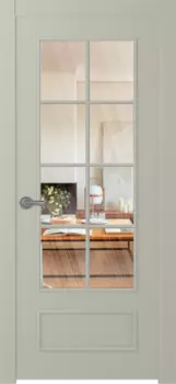 Межкомнатная дверь Ламира 5 Распашная Эмаль шёлк 2,0х0,9