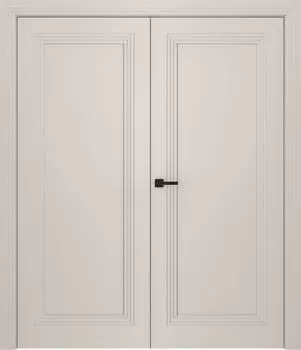 Межкомнатная дверь Левел 1 Двойная Эмаль белый нестандарт