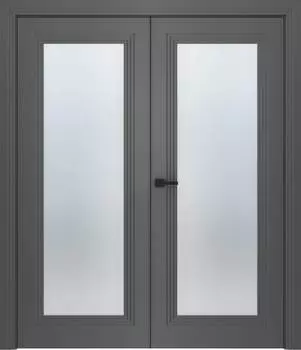 Межкомнатная дверь Левел 1 Двойная Эмаль белый нестандарт