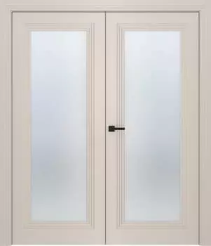 Межкомнатная дверь Левел 1 Двойная Эмаль белый нестандарт