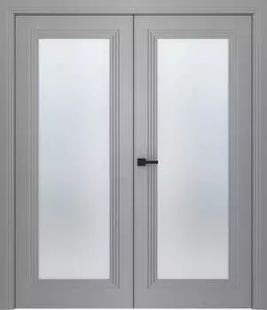 Межкомнатная дверь Левел 1 Двойная Эмаль белый нестандарт