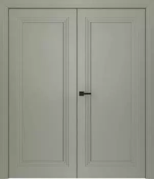 Межкомнатная дверь Левел 1 Двойная Эмаль белый нестандарт
