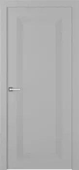 Межкомнатная дверь Либра 1 Распашная Эмаль графит 2,0х0,8