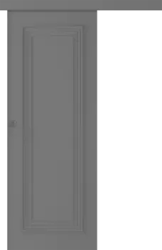 Межкомнатная дверь Палаццо 1 Купе Эмаль белый 2,0х0,6