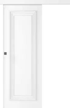 Межкомнатная дверь Палаццо 1 Купе Эмаль белый 2,0х0,6