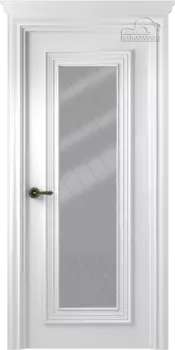 Межкомнатная дверь Палаццо 1 Распашная Эмаль белый 2,0х0,6