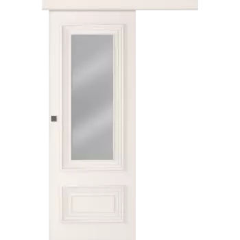 Межкомнатная дверь Палаццо 2 Купе Эмаль белый 2,0х0,7