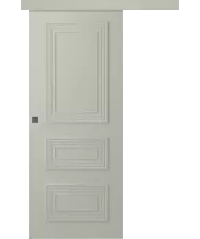 Межкомнатная дверь Палаццо 3/1 Купе Эмаль белый 2,0х0,9