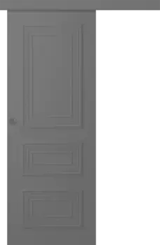 Межкомнатная дверь Палаццо 3/1 Купе Эмаль белый 2,0х0,9