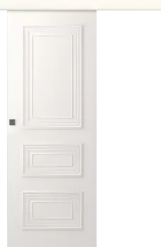Межкомнатная дверь Палаццо 3/1 Купе Эмаль белый 2,0х0,9
