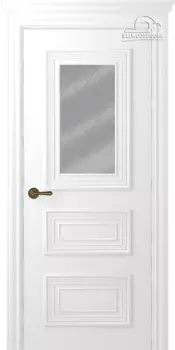 Межкомнатная дверь Палаццо 3/1 Распашная Эмаль белый 2,0х0,6