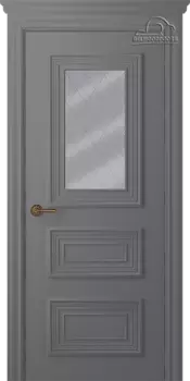 Межкомнатная дверь Палаццо 3/1 Распашная Эмаль белый 2,0х0,6