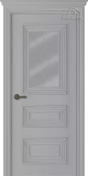 Межкомнатная дверь Палаццо 3/1 Распашная Эмаль белый 2,0х0,6