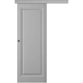 Межкомнатная дверь Платинум 1 Купе Эмаль белый 2,0х0,6