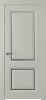 Межкомнатная дверь Платинум 2 Распашная двойная Эмаль белый 2,0х0,6
