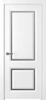 Межкомнатная дверь Платинум 2 Распашная Эмаль графит 2,0х0,6