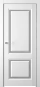 Межкомнатная дверь Платинум 2 Распашная Эмаль графит 2,0х0,6