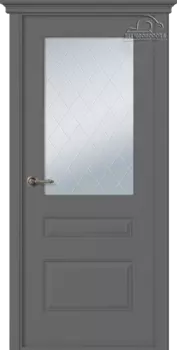 Межкомнатная дверь Роялти Распашная Эмаль жемчуг 2,0х0,7