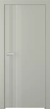 Межкомнатная дверь Слайд Распашная Эмаль графит