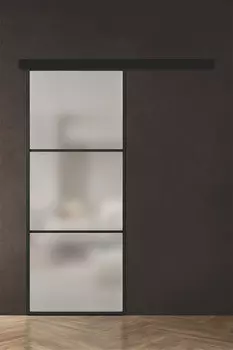 Межкомнатная дверь Спейс Ап 2H Black 2,0х0,6