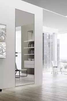 Межкомнатная дверь Спейс Распашная Эмаль белый 2,0х0,9