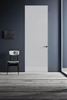 Межкомнатная дверь Спейс Reverse Распашная Эмаль белый 2,0х0,6