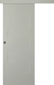 Межкомнатная дверь Split Купе Эмаль белый 2,0х0,7